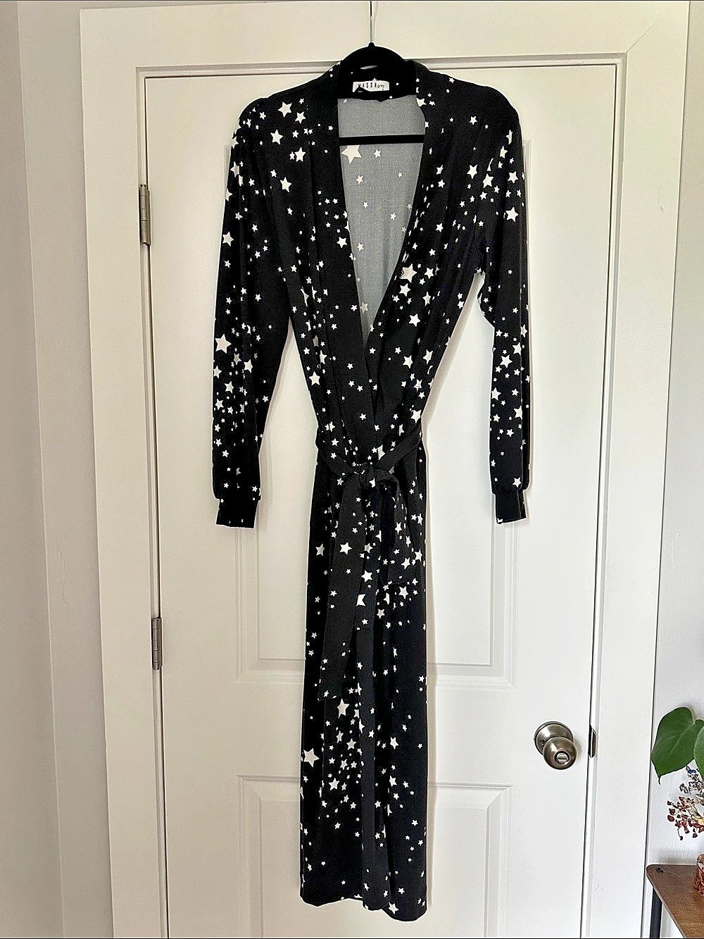 Mason grey Star Print RobeSize Small Like New